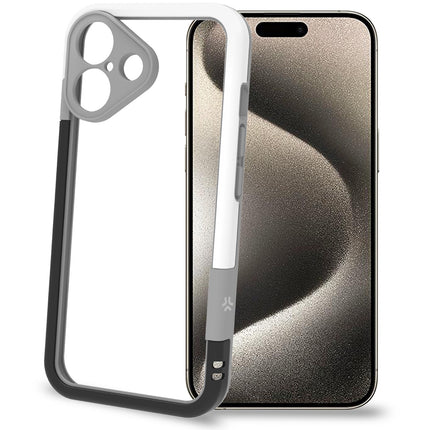 Bumper iPhone 16 Schwarz/Weiß