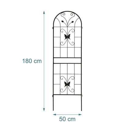 Schmetterlingsspalier-Set, 2 Stück – Rankhilfen aus Metall