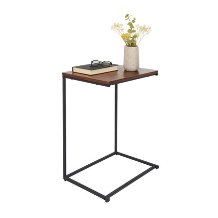 Table d'appoint en forme de C - Gain de place, design polyvalent