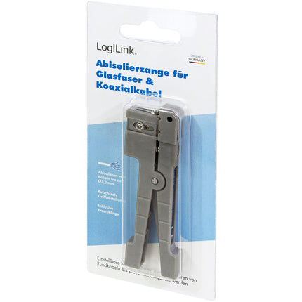 Kabelabisolierer für Glasfaser-, Koaxial- und Kupferkabel max. Ø 3,2 mm