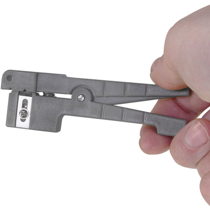 Kabelabisolierer für Glasfaser-, Koaxial- und Kupferkabel max. Ø 3,2 mm