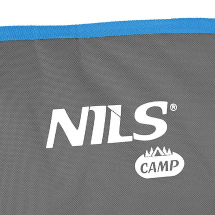 Chaise de camping, gris-bleu, pliable, légère
