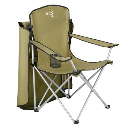 Campingstuhl mit Sonnendach, Grün