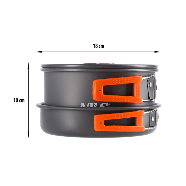 Ensemble de cuisine de camping - Portable, léger, 4 pièces