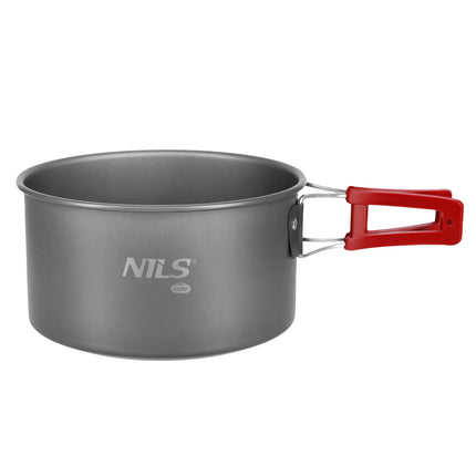 Marmite de camping, capacité de 1,4 L, idéale pour cuisiner en plein air