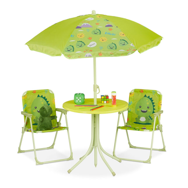 Ensemble de sièges de camping pour enfants avec parasol