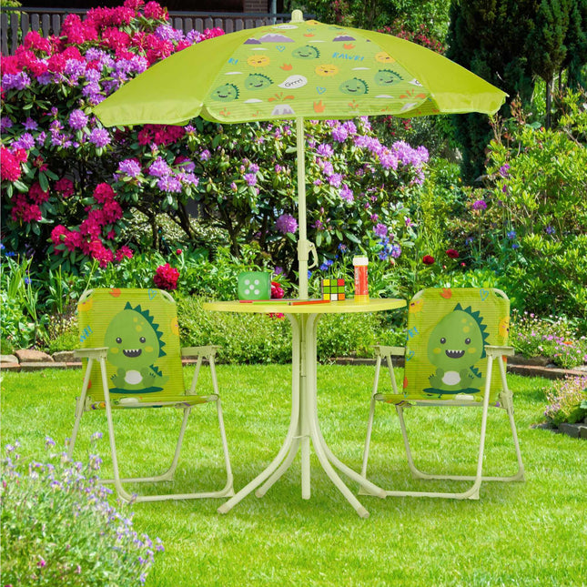 Ensemble de sièges de camping pour enfants avec parasol