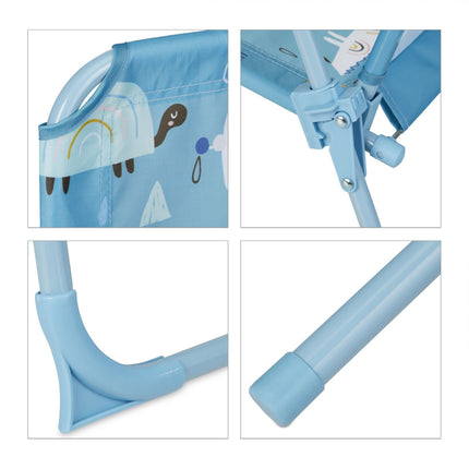 Ensemble de sièges de camping pour enfants avec parasol