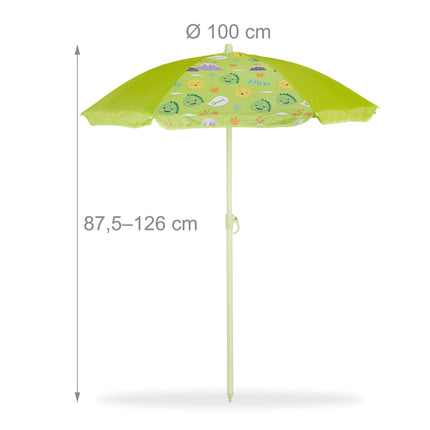 Ensemble de sièges de camping pour enfants avec parasol