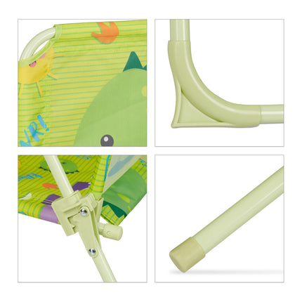 Ensemble de sièges de camping pour enfants avec parasol