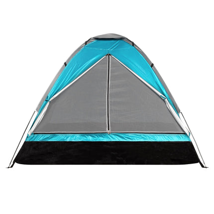 Tente de camping, 3 personnes, bleue, imperméable
