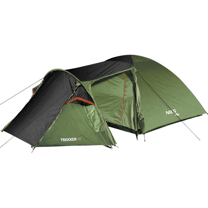 Campingzelt, 3-Personen, leicht, einfacher Aufbau