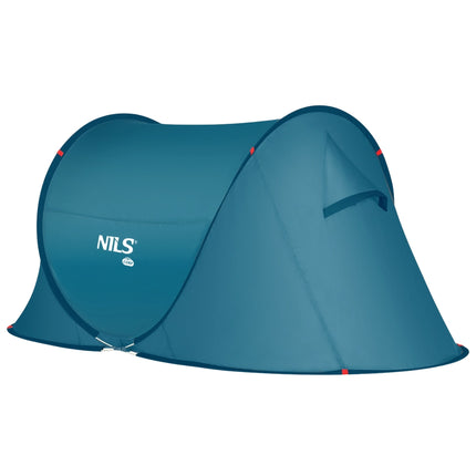 Campingzelt, Blau, 4-Personen, Wasserdicht