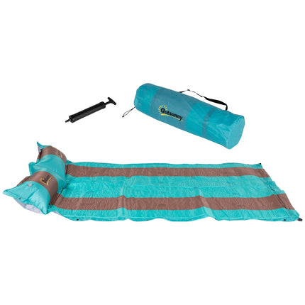 Camping-Isomatte, 3cm dick, 192x135cm, mit Pumpe