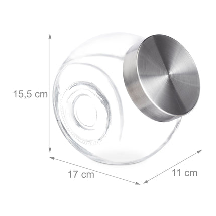 Candyglas 3er Set 1,5 L