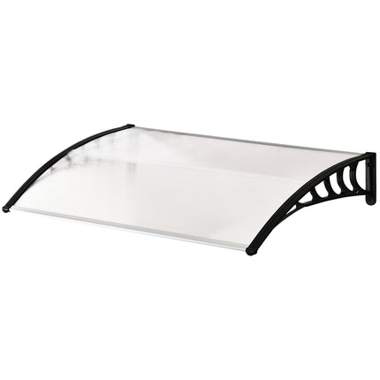 Wellenförmige Außentür aus Polycarbonat, UV-geschützt, 90x150cm
