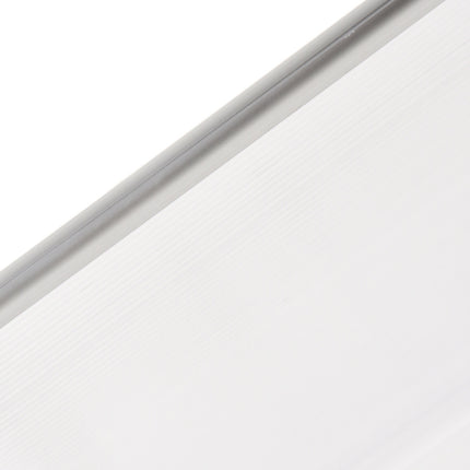 Wellenförmige Außentür aus Polycarbonat, UV-geschützt, 90x150cm