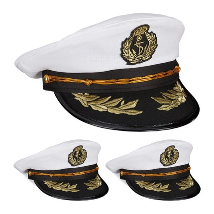 Ensemble de 3 chapeaux de capitaine