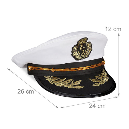 Ensemble de 3 chapeaux de capitaine