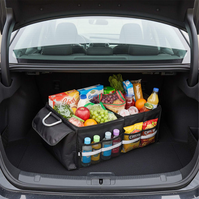 Organisateur de coffre de voiture avec sac isotherme