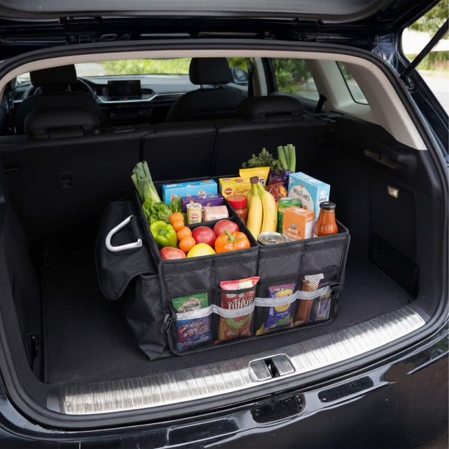 Organisateur de coffre de voiture avec sac isotherme