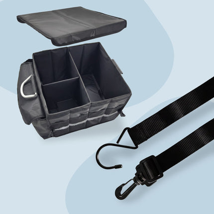 Organisateur de coffre de voiture avec sac isotherme