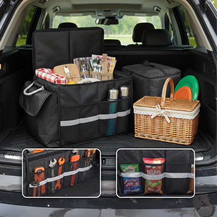 Organisateur de coffre de voiture avec sac isotherme