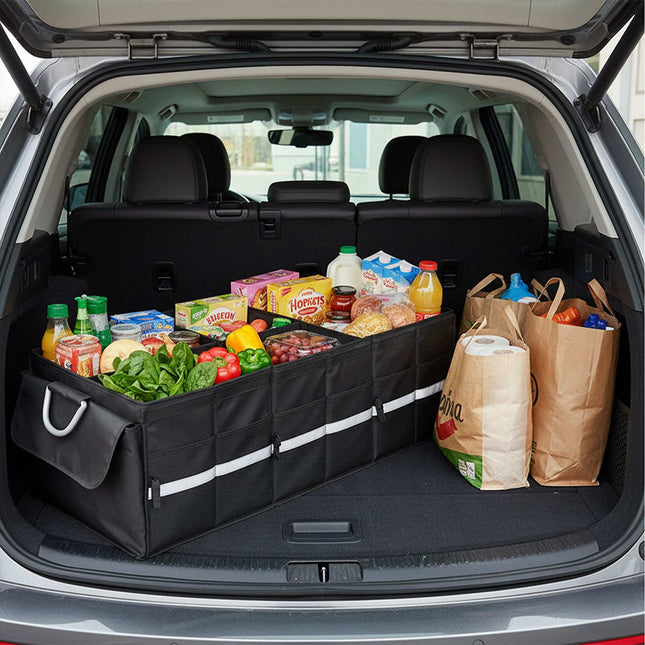 Organisateur de coffre de voiture avec sac isotherme