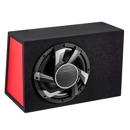 Car Subwoofer Kit, 12 Inch Powered Enclosure, 245W RMS