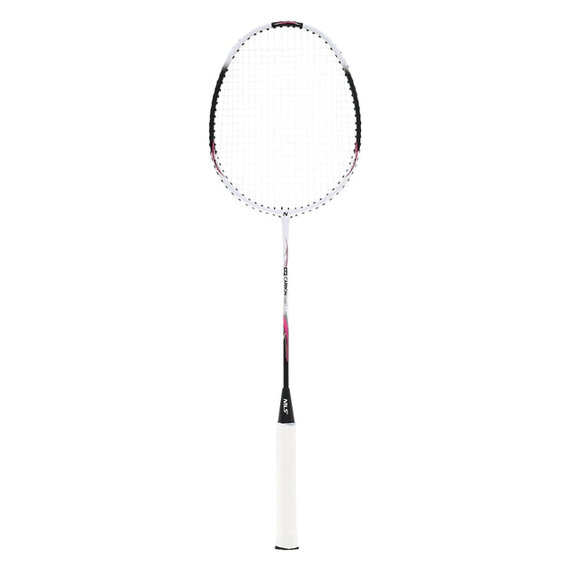 Raquette de badminton en carbone avec housse