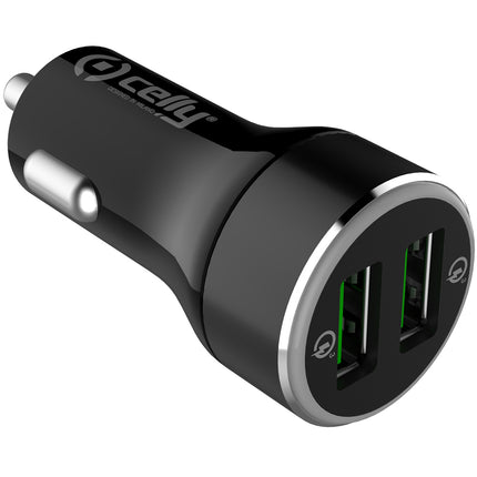 Car charger 2xUSB QC3 Max 36W