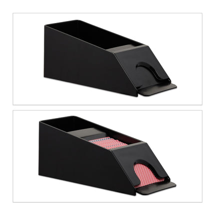 Porte-cartes avec 4 jeux de cartes
