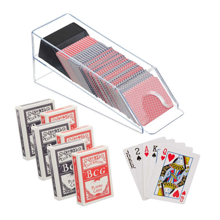 Porte-cartes avec 6 jeux