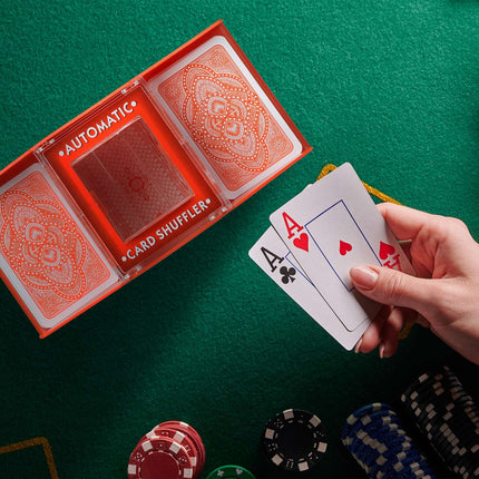 Kartenmischer elektrisch 4 Decks