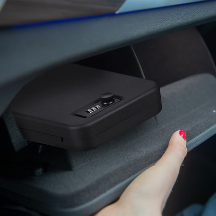 Casier de voiture avec serrure à combinaison