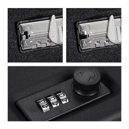 Casier de voiture avec serrure à combinaison