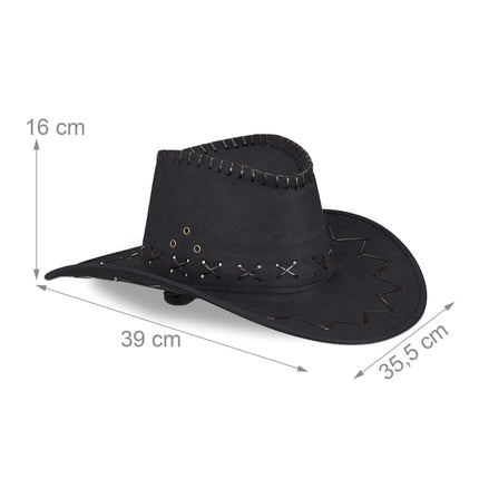 Karneval mit Cowboyhut
