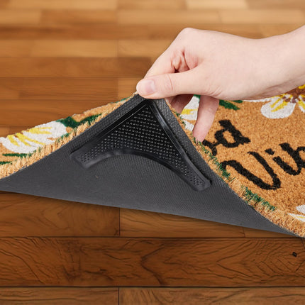 Lot de 24 patins antidérapants pour tapis