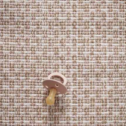 Teppich Baumwolle/Jute Rosa