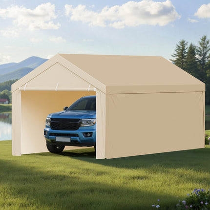 Carport Replacement Canopy Cover 10x20 Ft, Sidewalls