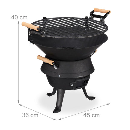 Barbecue en fonte