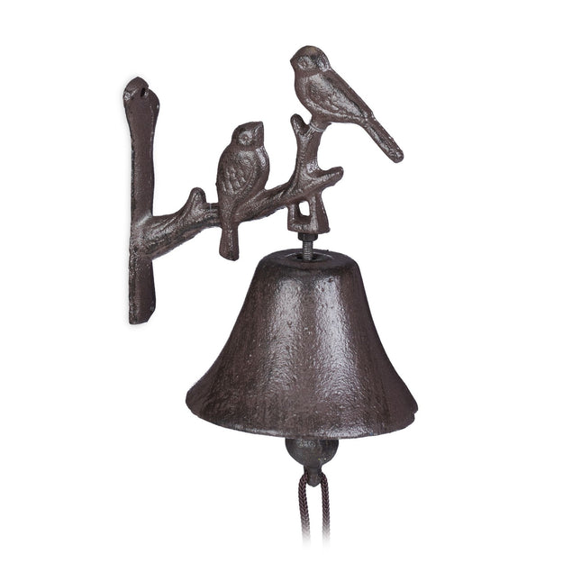 Sonnette en fonte Oiseaux