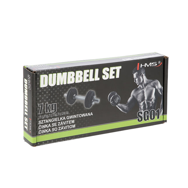Gusseisen-Hantel, 7 kg