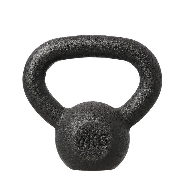 Gusseisen-Kettlebell, 4 kg Gewicht