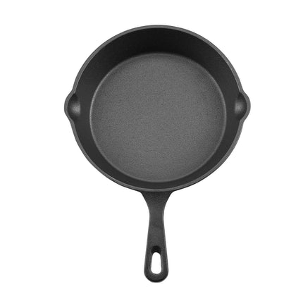 Cast Iron Skillet Set, 4-Piece, Pre-Seasoned, Silicone Grip