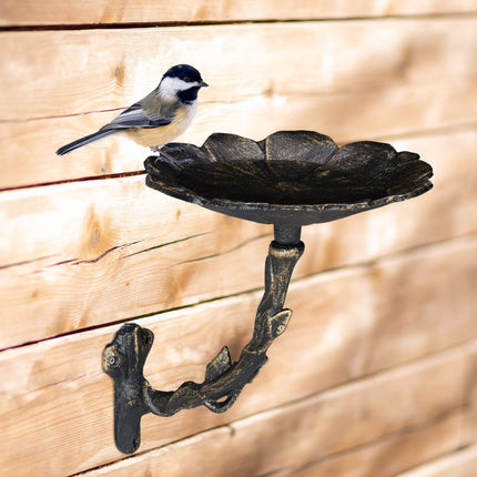 Bain d'oiseaux en fonte