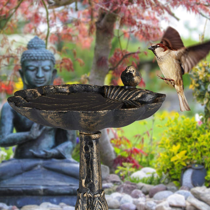 Vogelbad aus Gusseisen