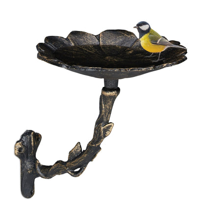 Bain d'oiseaux en fonte