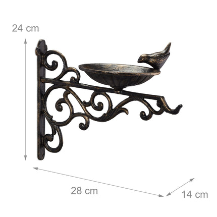 Vogelbad aus Gusseisen