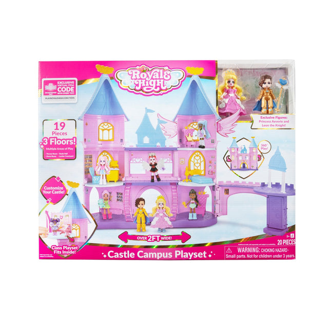 Château de jeu avec thème Royal High et accessoires